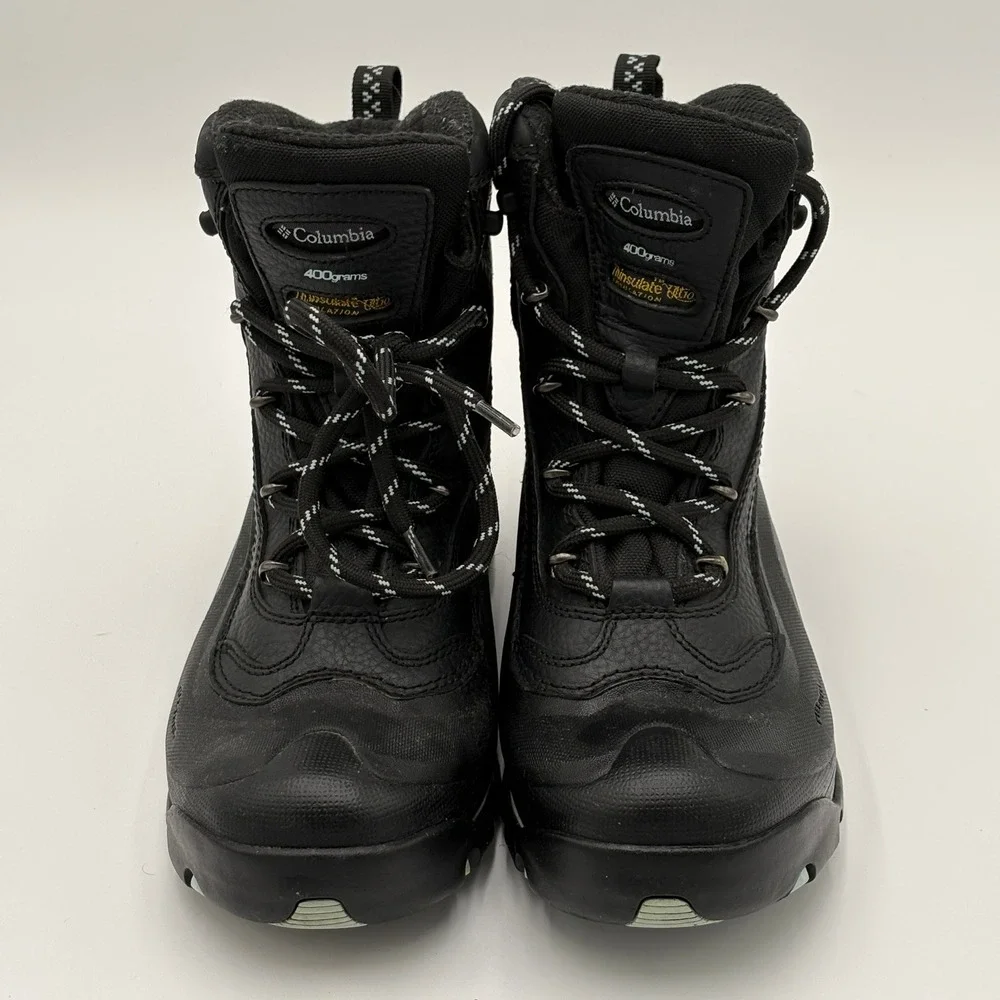 Columbia Womens Waterproof Insulated Bugabootres Plus Boot 8 Black BL1332-011